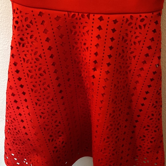 Alya red cutout dress size small - Picture 2 of 7
